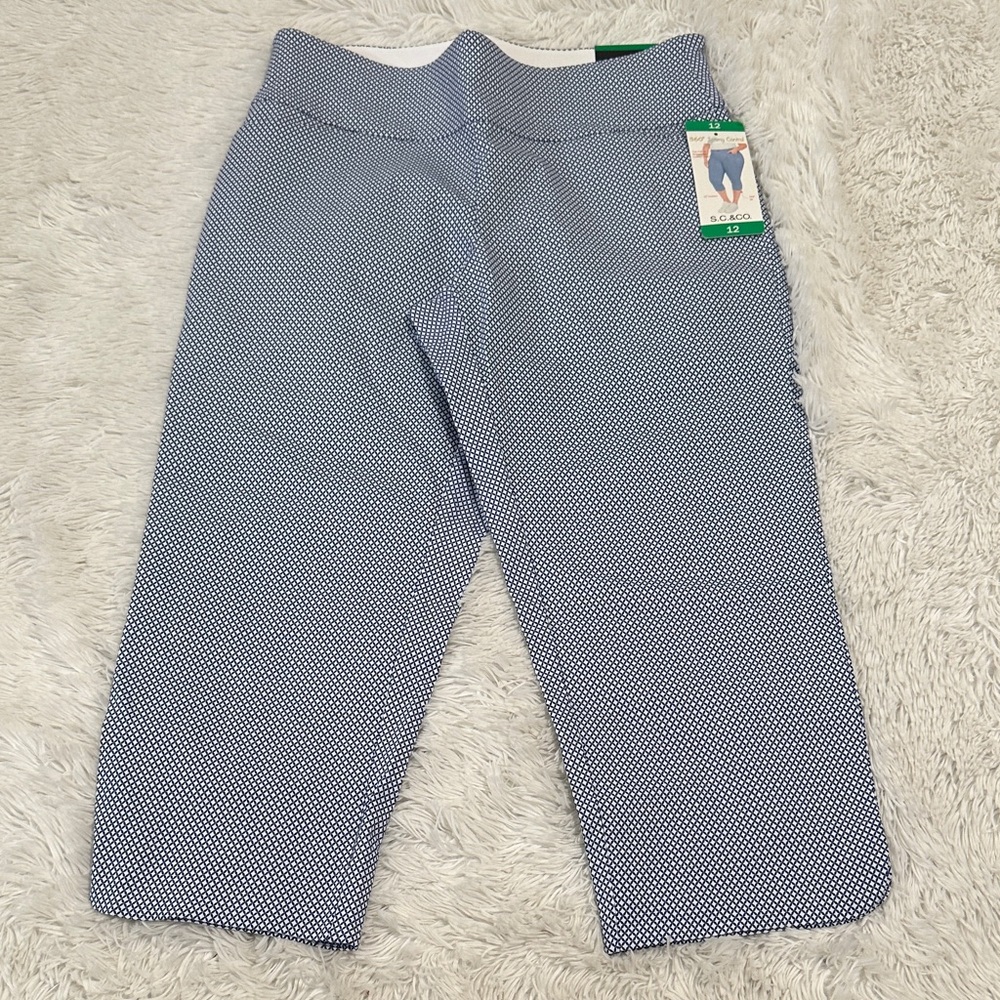 🦎 NWT S.C. & Co 360 Tummy Control Crop Pant